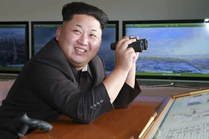 Kim Jong-un, líder supremo de Corea del Norte.