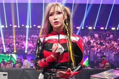 Kairi Sane sufrió un accidente durante una lucha en WWE.