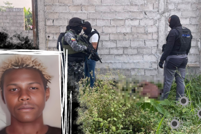 Alias Negro Tulio fue dado de baja por la Policía en Quevedo.