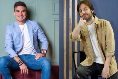 Carlos Scavone y Víctor Aráuz