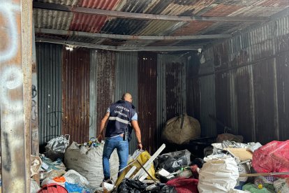 El control de las recicladoras se llevó a cabo en la mañana del jueves 5.