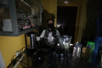 Fanny Barros se quedó sin ventas por casi tres horas.