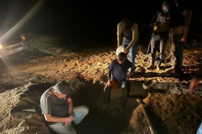 Fueron detenidos en Montecristi.