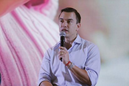 Daniel Noboa, presidente del Ecuador.