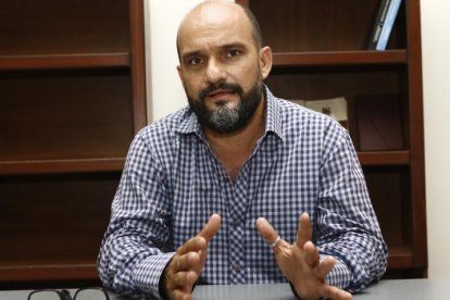 “Él dijo que era una alcaldía de puertas abiertas y lo fuimos a buscar y se escondió." indicó el presidente de la Fetug