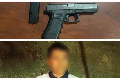 El ciudadano se movilizaba en una motocicleta, en el momento de su aprehensión.