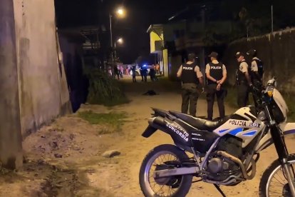 La Policía tuvo un enfrentamiento a bala con un delincuente.