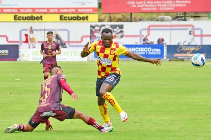 En la primera etapa del campeonato nacional, Aucas se impuso por 2-0 en el campo de Mushuc Runa.