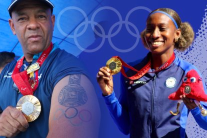 José Valdés se tatúo la medalla de París 2024 antes de viajar a dirigir a Kiara Rodríguez.