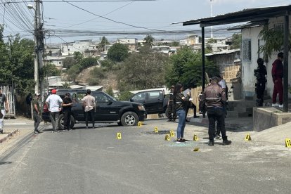 El ataque más reciente contra una mujer fue en la parroquia Eloy Alfaro, donde se han reportado 5 personas asesinadas y 5 heridas en menos de cuatro días.