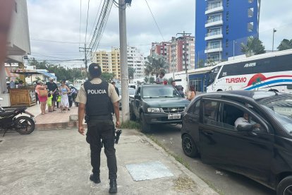 Hubo caos en Atacames por un intento de sicariato.