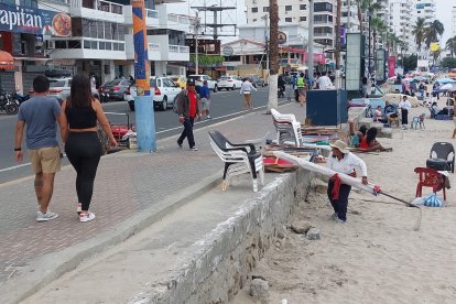 El ataque a balas ocurrió en plena playa de Salinas.