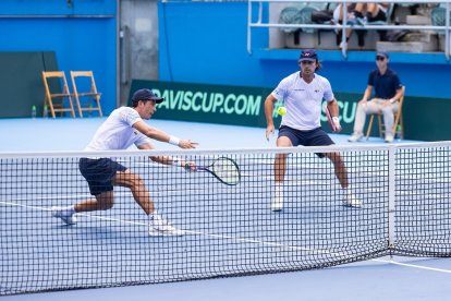 Gonzalo Escobar (i), haciendo dupla con Diego Hidalgo fueron protagonistas.