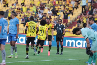 Octavio Rivero hizo el gol de Barcelona.