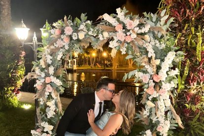 Leonardo El Chino Moreira y María José Dass se casaron el 14 de septiembre de 2024.