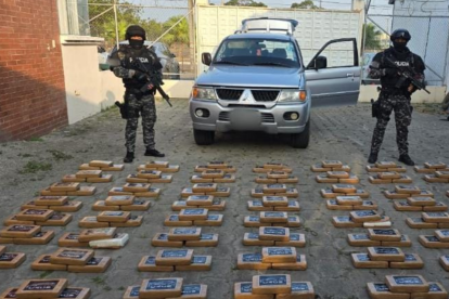 Duro golpe al narcotráfico en Esmeraldas.