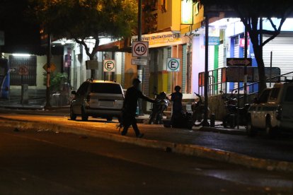 Los barrios de Guayaquil lucían vacíos por el corte de luz programado.