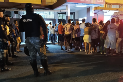 Las víctimas fueron llevadas al hospital de Quevedo.