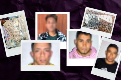 En Latacunga fueron aprehendidos cuatro sospechosos, quienes fueron procesados por delincuencia organizada.