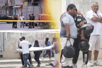 La mañana de ayer en la cooperativa 5 de Junio mataron a dos personas. Durán vivió una jornada de violencia.