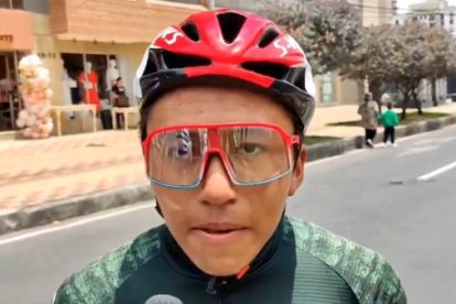 Kevin Pozo, ciclista ecuatoriano falleció a los 24 años de edad