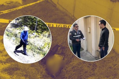 El sujeto llevó el cuerpo sin vida de una madre dentro de una maleta.