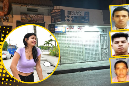 La hermana del venezolano José Benavides llora su muerte. Él fue uno de los tres fallecidos.