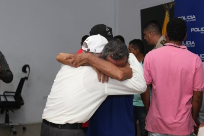 El ciudadano se reencontró con su familia la mañana de este lunes 23 de septiembre.