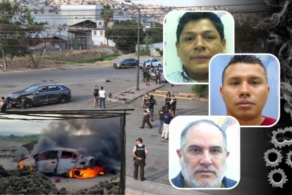 Las víctimas se movilizaban en este Audi negro cuando se registró el atentado, la tarde del lunes 22 de septiembre. Los criminales utilizaron pistolas para perpetrar el hecho.