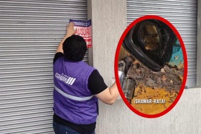 El local involucrado fue clausurado por Arcsa.