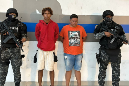 Dos personas fueron detenidas por las autoridades.