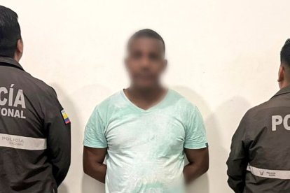 El hombre fue detenido por la Unidad Nacional de la Brigada Anticriminal de la Policía Nacional.