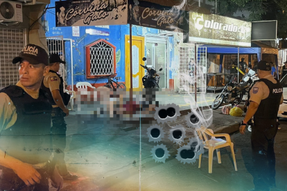 En uno de los ataques asesinaron a dos personas.