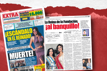 Este ‘pito’ ocupó la parte principal de la portada. EXTRA le dio seguimiento por más de dos meses.