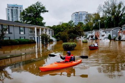 Múltiples barrios han colapsado debido a la magnitud de los fenómenos.