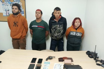 Los sospechosos tienen historial delictivo.