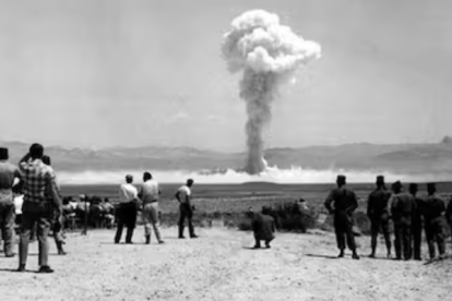 1964: Prueba atómica subterránea en Nevada