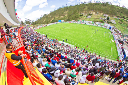El estadio de Mushuc Runa está ubicado en Echaleche