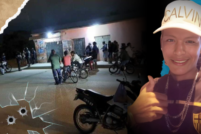 En este lugar del barrio Jaime Roldós fue asesinado con tiros de arma de fuego Hólger Quiñonez.