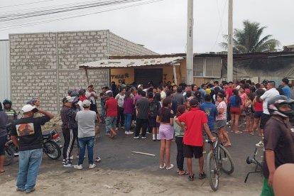 Los moradores quedaron espantados por el acontecimiento sangriento.