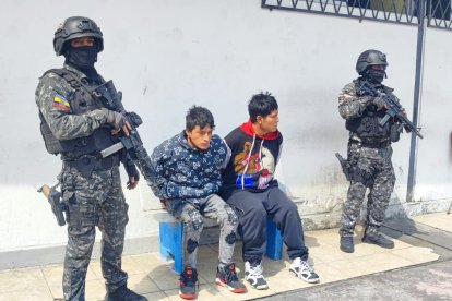 Los sujetos tienen historial delictivo por robo y tráfico de droga.