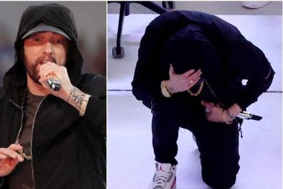 El rapero estadounidense reveló que será abuelo.