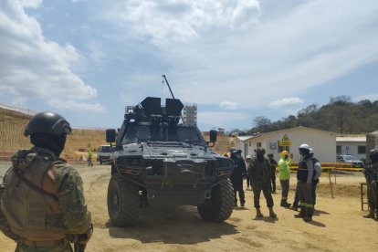 La cárcel de Santa Elena ya está en un 30 % construida.