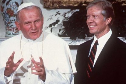 1979: Primera visita del papa a la Casa Blanca