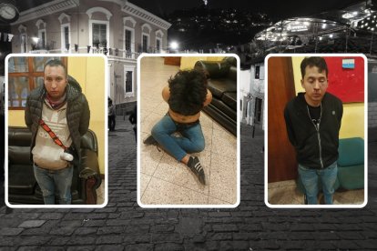 Los sospechosos fueron perseguidos por testigos y amigos de la víctima.