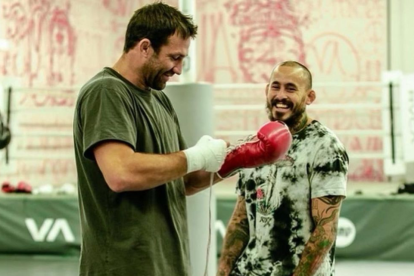 El ecuatoriano y el estadounidense están de visita en Ecuador.