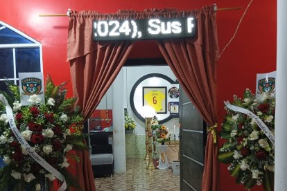 El sitio en Quinindé preparado para Roberto Cabezas.