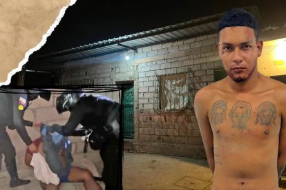 La victima fue encontrada dentro de una casa en el noroeste de Guayaquil.