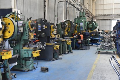 En Metaltronic se han tenido que prescindir de 100 empleados en los últimos 45 días. Hay máquinas que permanecen apagadas.