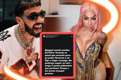 Yailin La Más Viral expone públicamente a Anuel AA por disputa legal por su hija
